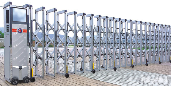 lắp đặt cổng xếp tại Bàu Bàng