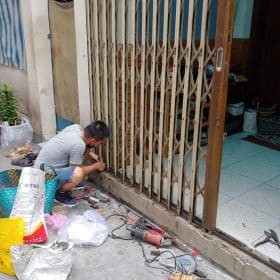 cửa kéo không hoạt động